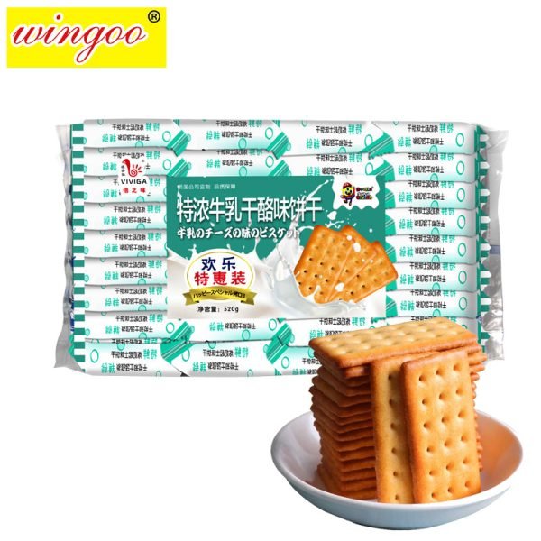 Biscoitos especiais de queijo de leite condensado fresco